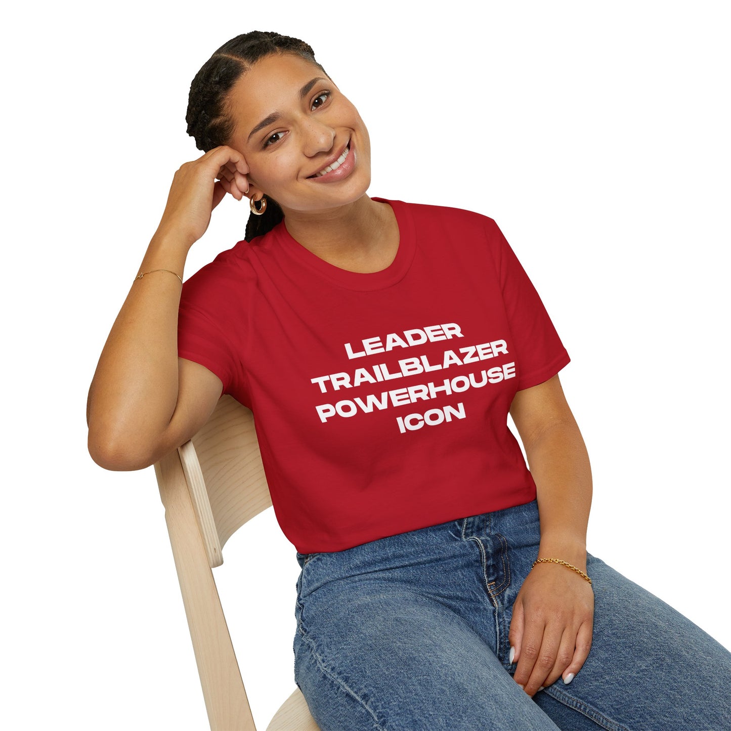 "Leader Trailblazer Powerhouse Icon" Tee