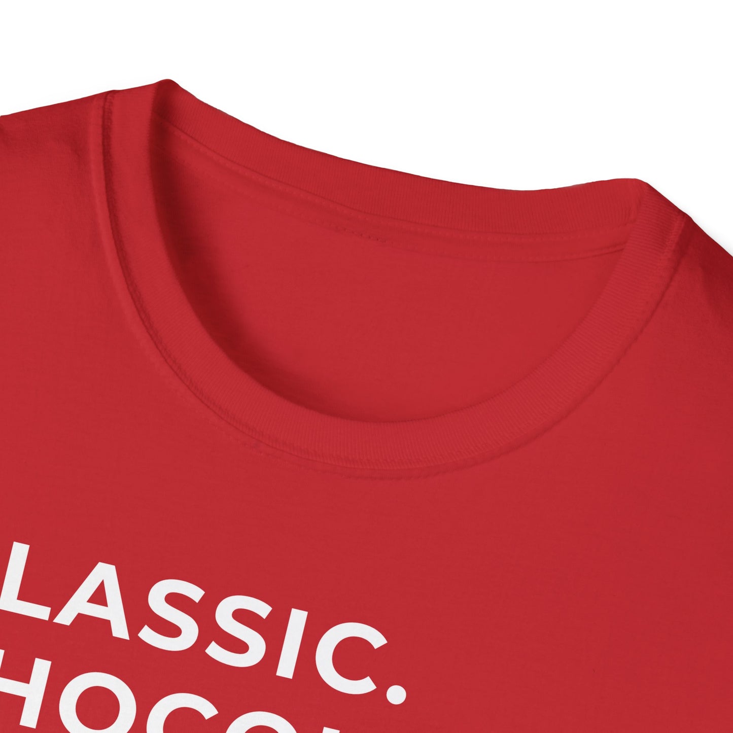 "Classic. Chocolate. Handsome" Tee